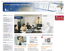 Tablet Screenshot of poslovninacrt.org